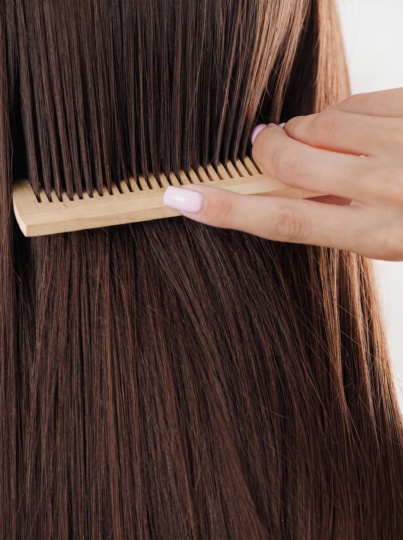 Hair care with comb